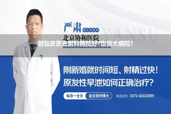 割包皮是去男科病院好?也曾大病院?